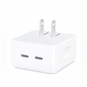 Apple 35W Dual USB-C Port Compact Power Adapter